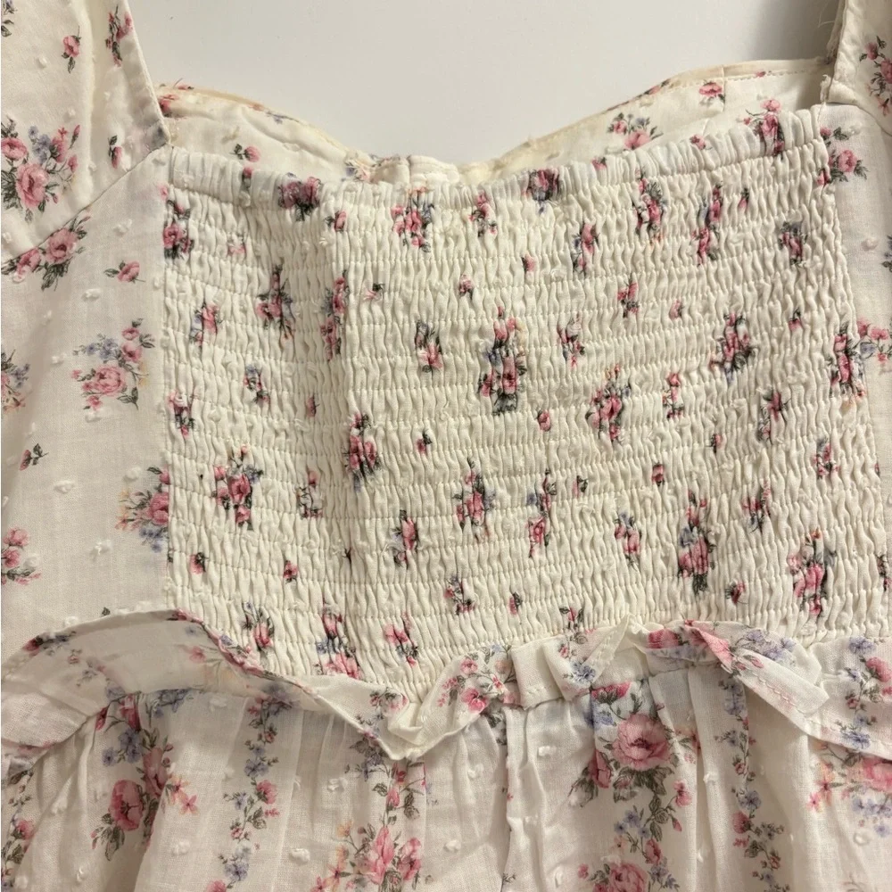 Altar’d State Cream Floral Dress - Picture 12 of 15